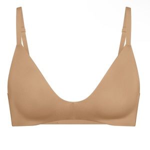 Skims 36D WIRELESS FORM T-SHIRT DEMI BRA Ochre NWT
